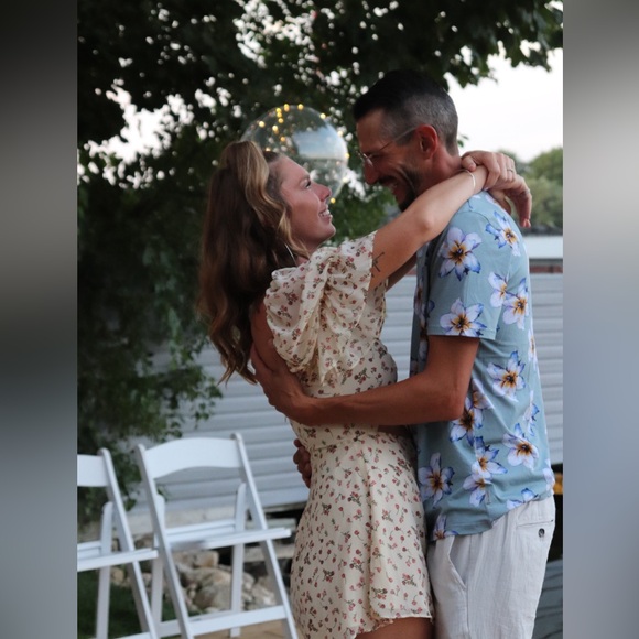 Sabo Skirt Romper cream floral flowey - Picture 10 of 10